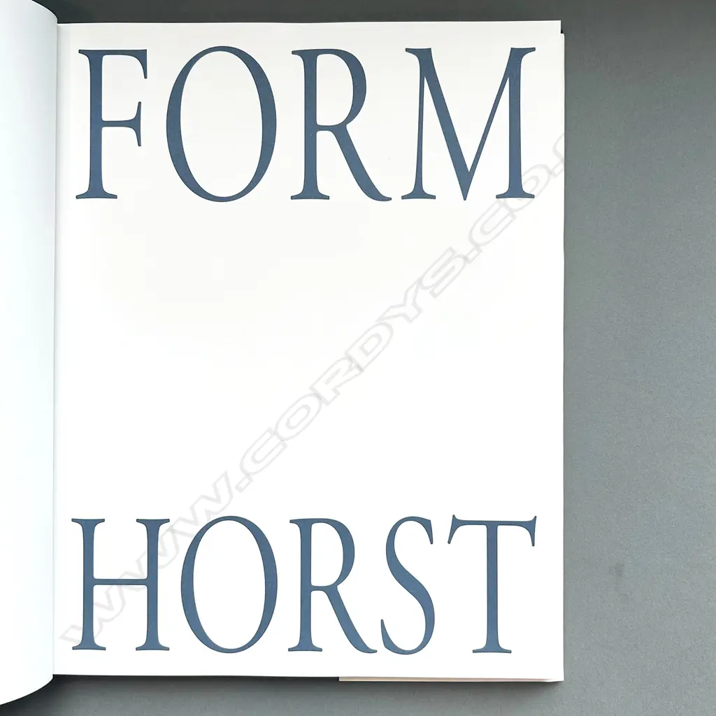 HORST: FORM Image 1++